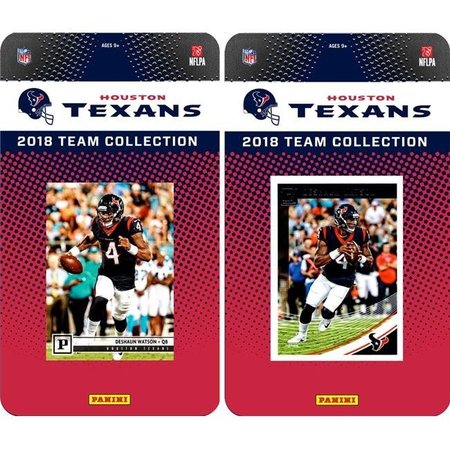 WILLIAMS & SON SAW & SUPPLY C&I Collectables 2018TEXANSTSC NFL Houston Texans Licensed 2018 Panini & Donruss Team Set 2018TEXANSTSC